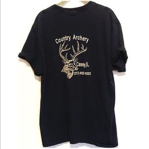 Vintage Embroidered Archery Pocket T-shirt